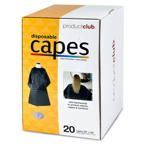 Product Club Disposable Capes (45x54). 20 unidades.