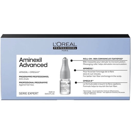 L'Oréal Ampollas Aminexil Advanced 10*6 ml.